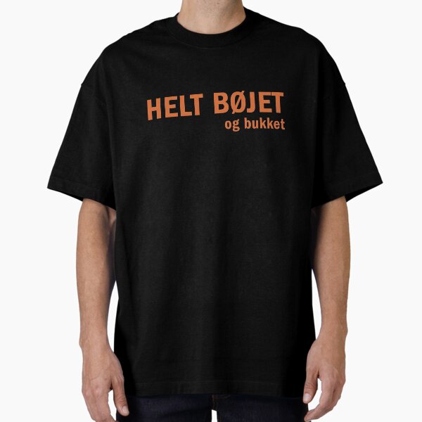 Vista previa del artículo con la obra «Helt bøjet og bukket», diseñado y vendido por DanielVind.