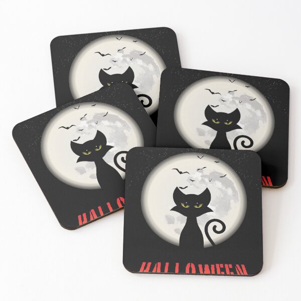 Item preview, Black Cat Halloween,Halloween Witch Witches,Halloween Cat Moon Gift designed and sold by Gota-30.