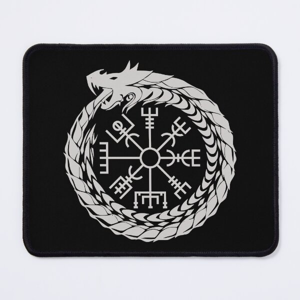 Item preview, Vegvisir Jormungandr World Serpent Norse Mythology designed and sold by Beltschazar.