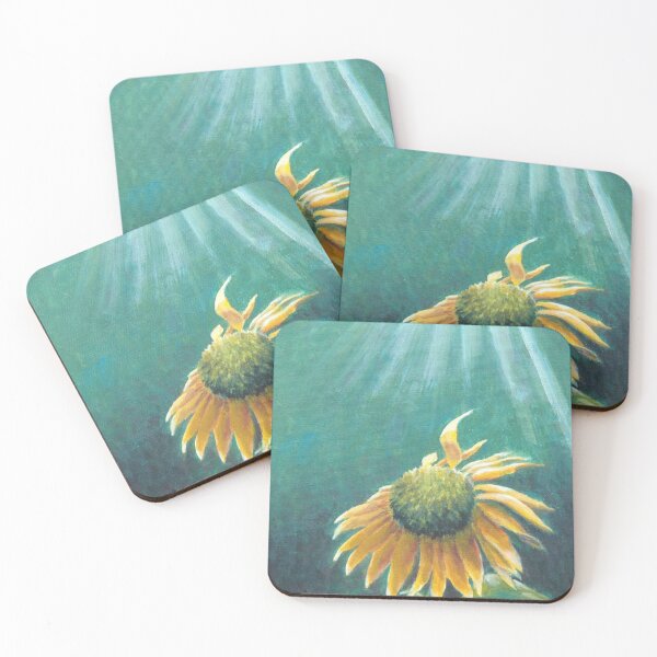 Item preview, Hopeful Sunflower Painting designed and sold by dragonbee.