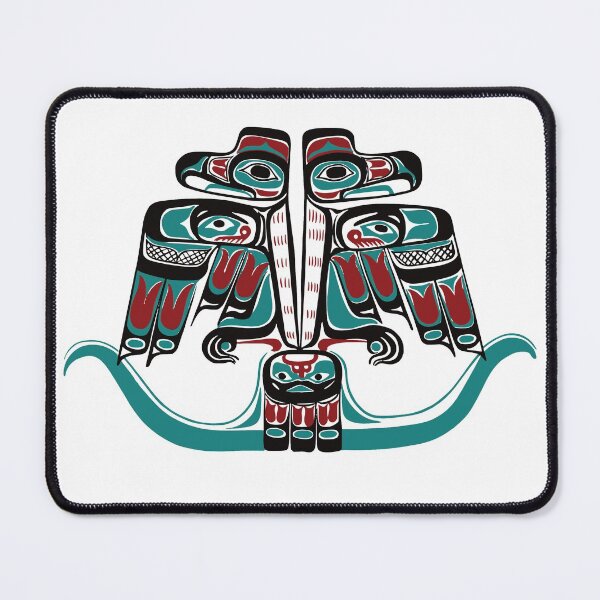 Item preview, Northwest Native Art Haida Tlingit Thunderbird designed and sold by Beltschazar.
