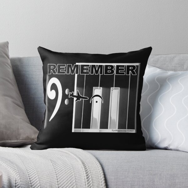 9/11 Requiem For Piano #20 Throw Pillow