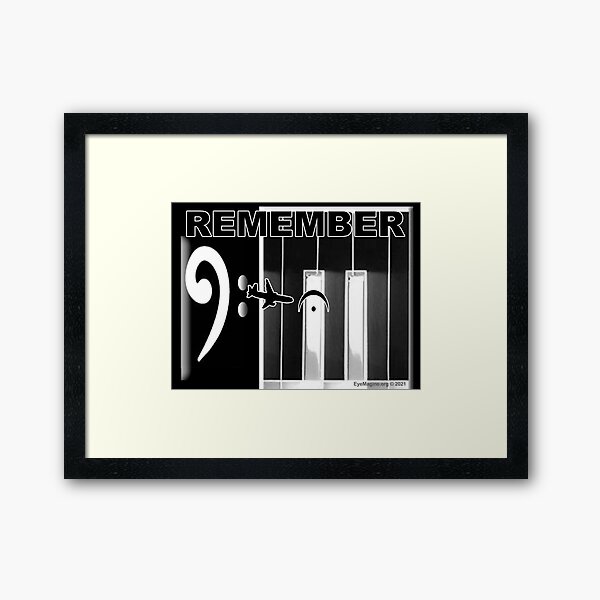9/11 Requiem For Piano #20 Framed Art Print