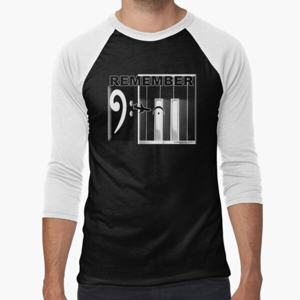 9/11 Requiem For Piano #20 Baseball ¾ Sleeve T-Shirt