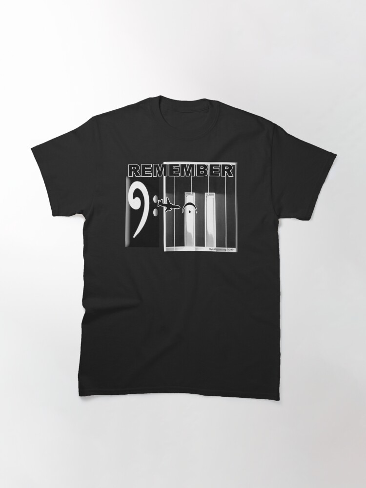 Alternate view of 9/11 Requiem For Piano #20 Classic T-Shirt