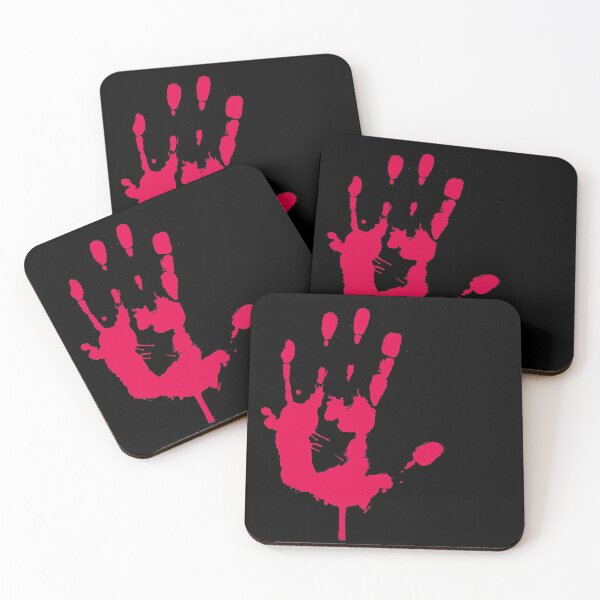 Item preview, Spooky Spatter Blood Funny Halloween Hand  designed and sold by Olha Borishchuk.