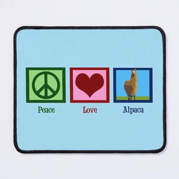 Item preview, Peace Love Alpacas designed and sold by Epic Love Designs.