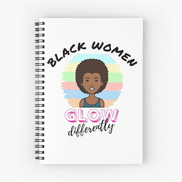 Item preview, Black Women Glow Differently designed and sold by artisthead.