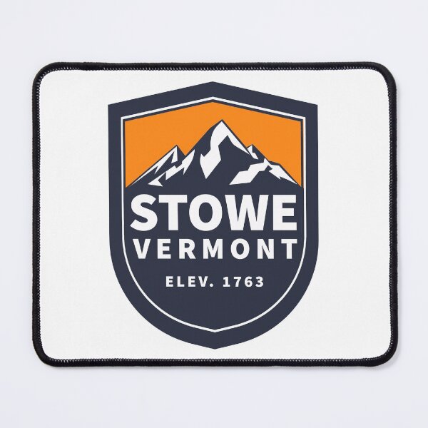 Item preview, Stowee Vermont Vintage Retro Travel Hiking, Snowboarding Adventure Skiing Mountain designed and sold by tmartinezta.