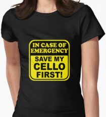 Cello Emergency Women's Fitted T-Shirt