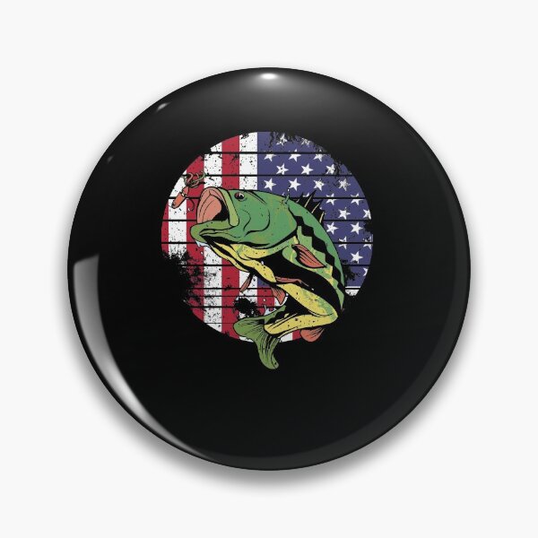 Item preview, Patriotic Fishing American Flag USA Fisherman Fish designed and sold by DoSt-997.