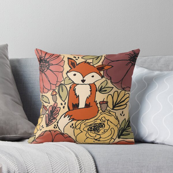 Item preview, Autumn Florals and Fox designed and sold by natz162.