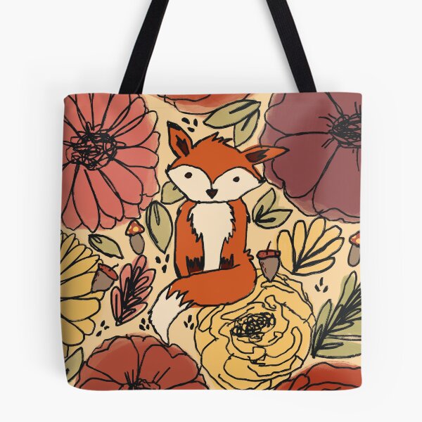 Item preview, Autumn Florals and Fox designed and sold by natz162.