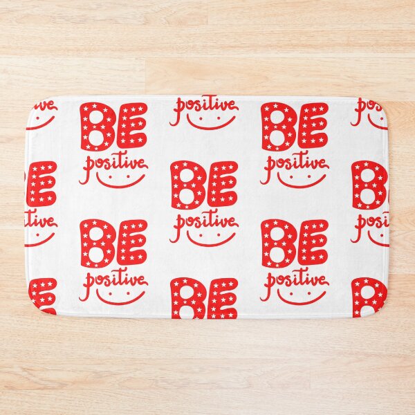 Item preview, Be Positive Smiley Text designed and sold by OceansSupply.