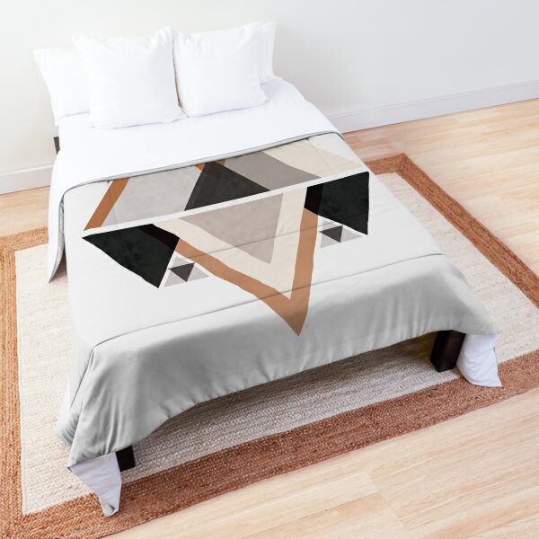 Minimalist Mountain Comforter