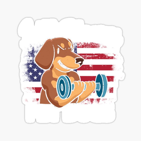 Dachshund Weightlifting Funny Deadlift Men Fitness Gym Gifts T-Shirt –  Teezou Store