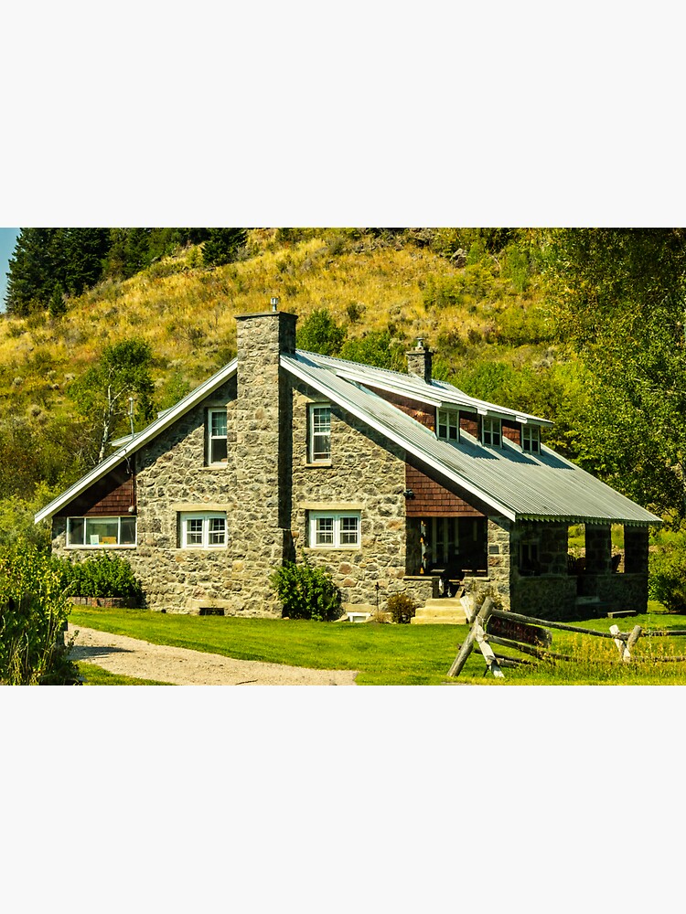 "Spencer Rock House, Spencer, Idaho" Sticker for Sale by mtbearded1