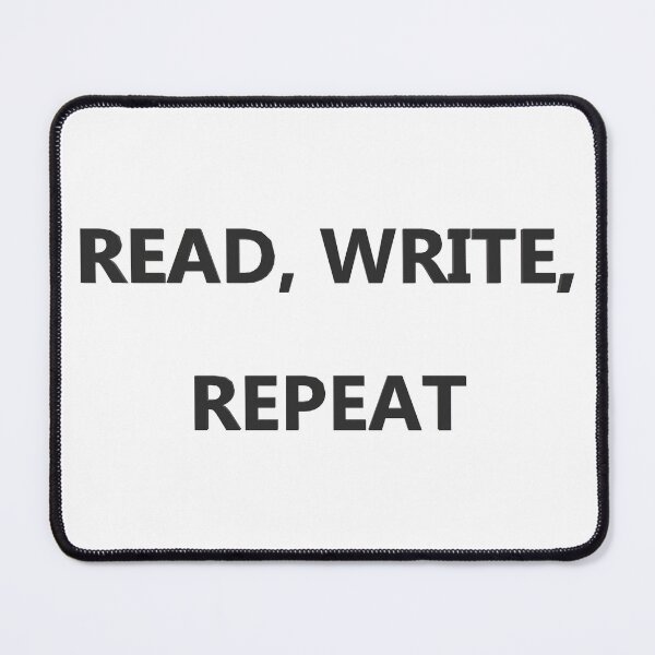Item preview, Read, Write, Repeat (Black) Myanmar Text designed and sold by Spectrum Perspectives.