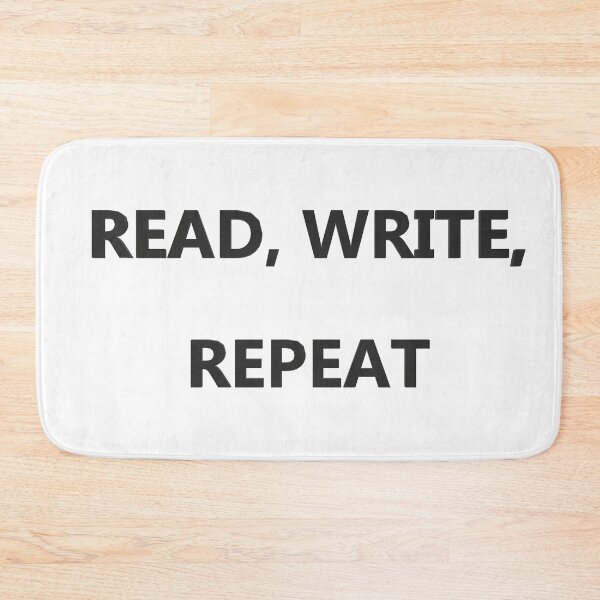 Item preview, Read, Write, Repeat (Black) Myanmar Text designed and sold by Spectrum Perspectives.