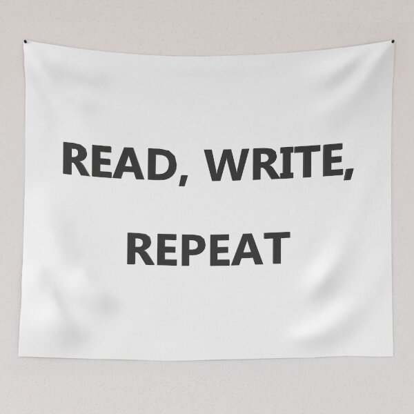 Item preview, Read, Write, Repeat (Black) Myanmar Text designed and sold by Spectrum Perspectives.