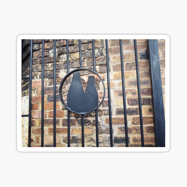 Bottle Kiln Ironwork Sticker