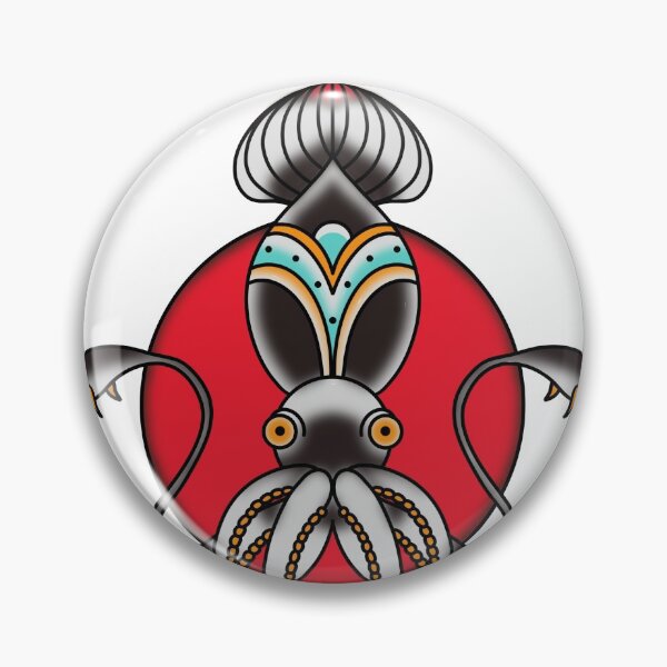 Item preview, Neotraditional kraken designed and sold by RMSdesigns.