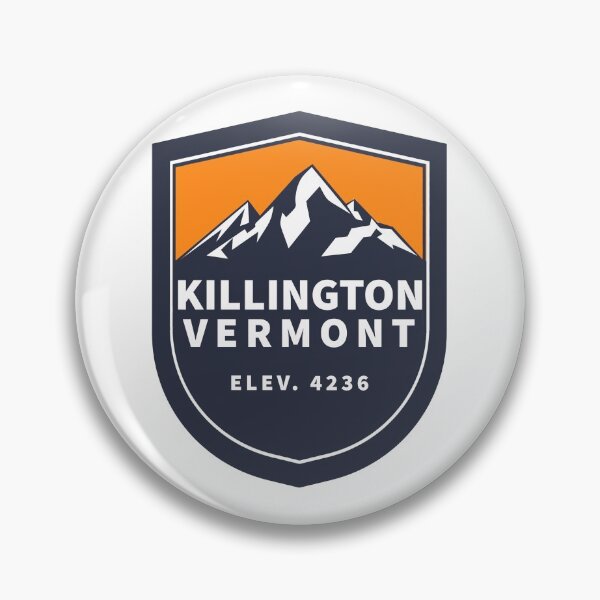 Item preview, Killington Vermont Vintage Retro Travel Hiking, Snowboarding Adventure Skiing Mountain designed and sold by tmartinezta.