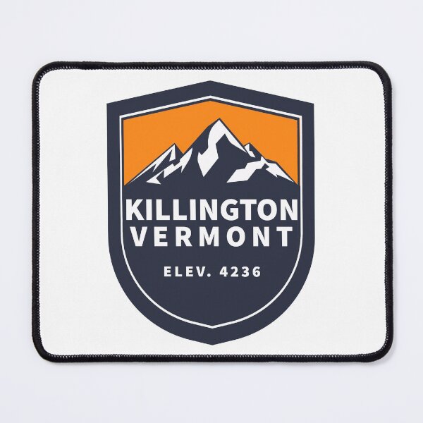Item preview, Killington Vermont Vintage Retro Travel Hiking, Snowboarding Adventure Skiing Mountain designed and sold by tmartinezta.