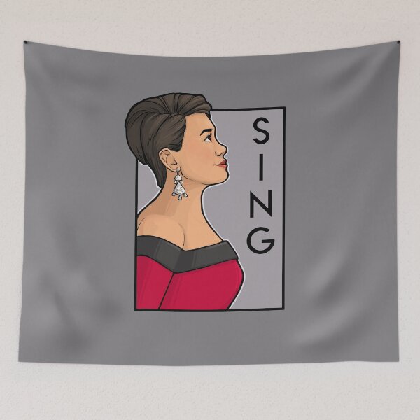Item preview, Sing designed and sold by Karen Hallion Illustration.