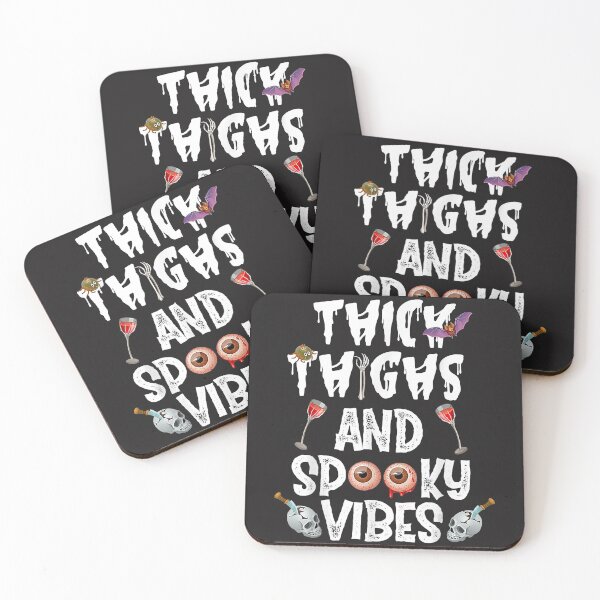 Item preview, Thick Thighs And Spooky Vibes Funny Halloween  designed and sold by Jasonstoreasd.
