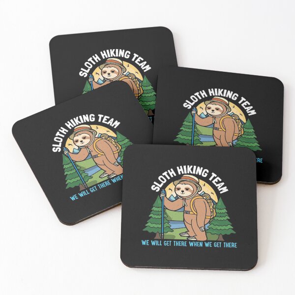 Item preview, Funny Sloth Slow Hiking Group Lazy Mood Tired designed and sold by DoSt-997.