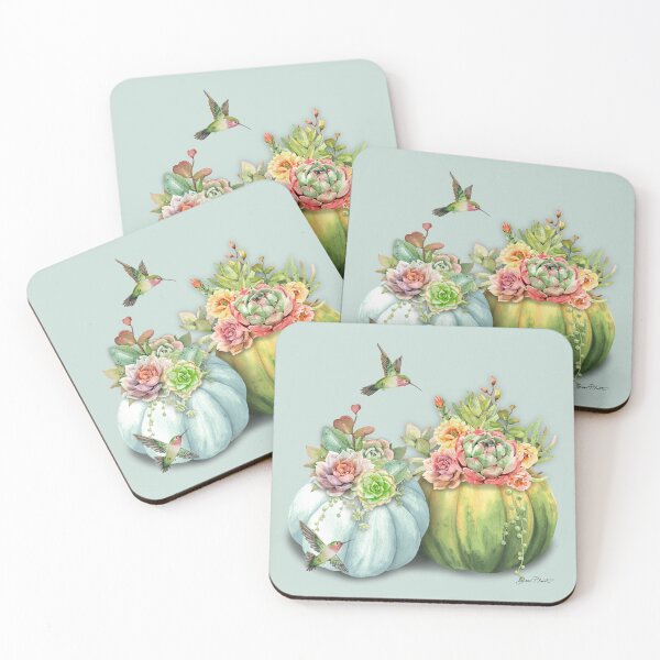 Item preview, Pumpkins With Succulents B2  designed and sold by Jean Plout.
