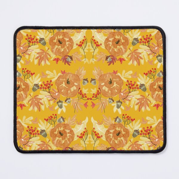 Item preview, Watercolor Pumpkin Pattern Happy Thanksgiving designed and sold by HushedCreations.