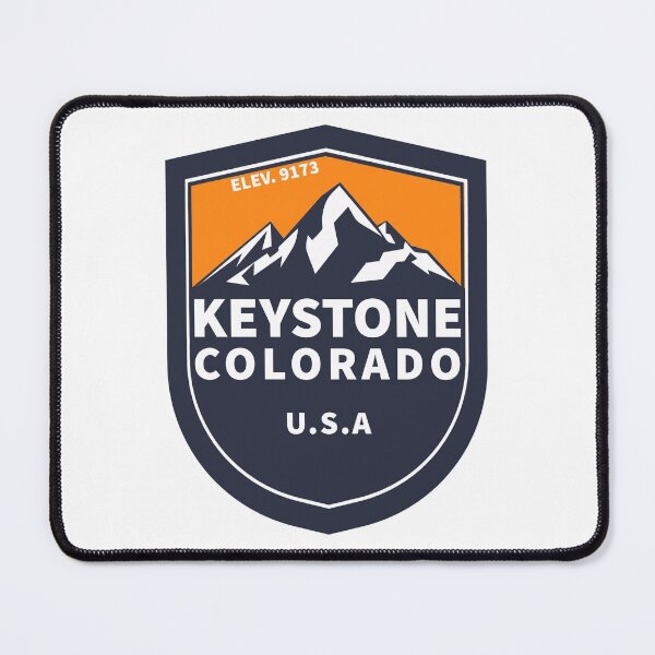 Item preview, Keystone Colorado Vintage Retro Travel Hiking, Snowboarding Adventure Skiing Mountain designed and sold by tmartinezta.