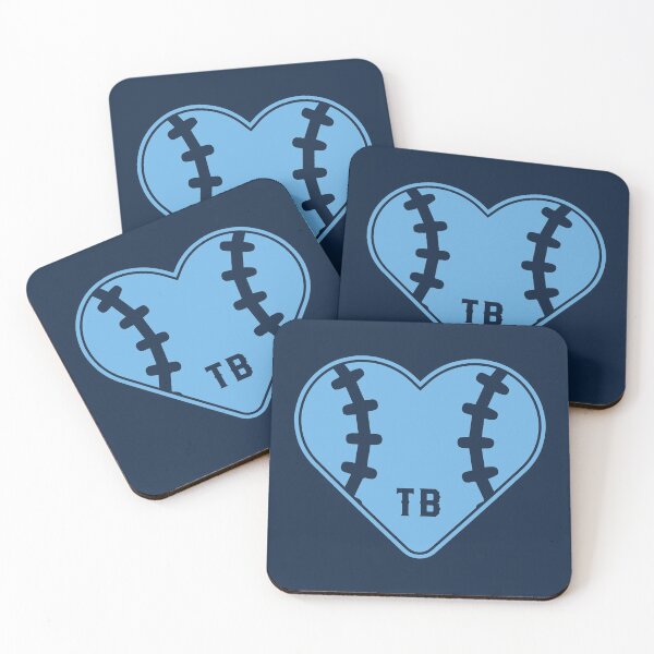 Item preview, Tampa Bay Baseball Heart and Stitches Icon designed and sold by toutwearapparel.
