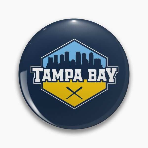 Item preview, Tampa Bay Baseball Modern TB City Skyline Graphic Logo designed and sold by toutwearapparel.