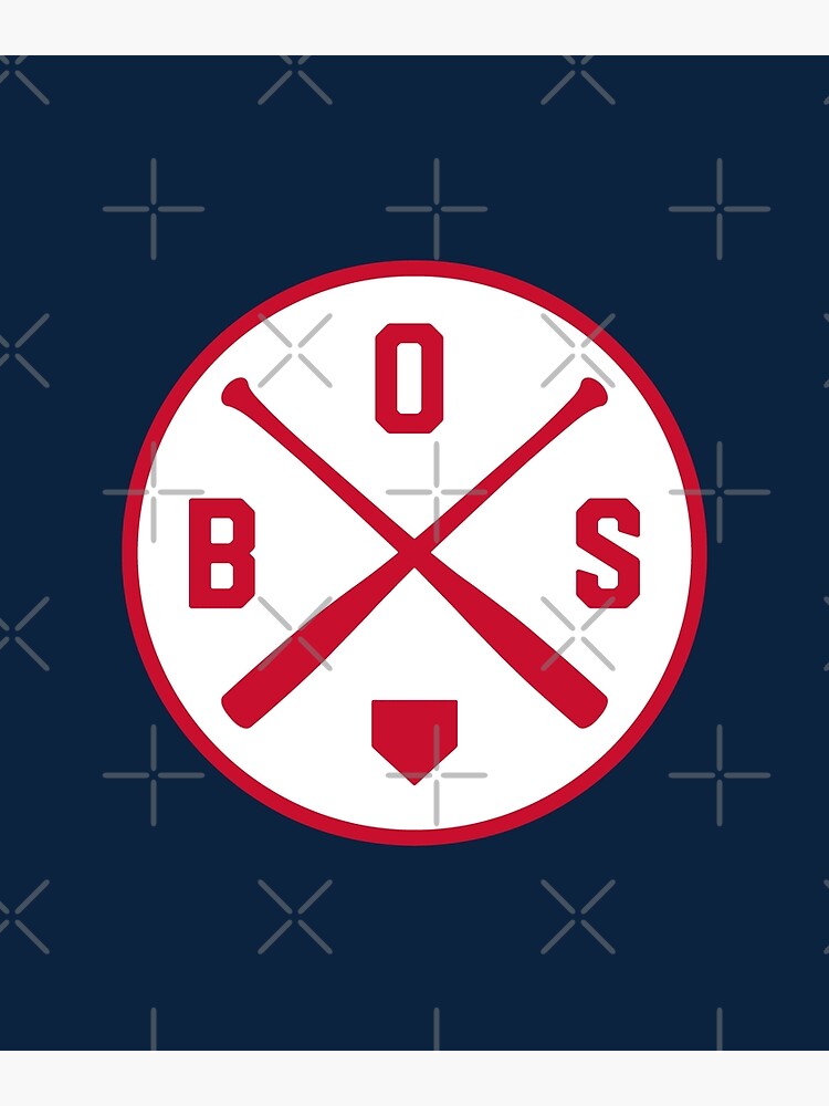 Boston T-Shirt - BOS Crossed Baseball Bats