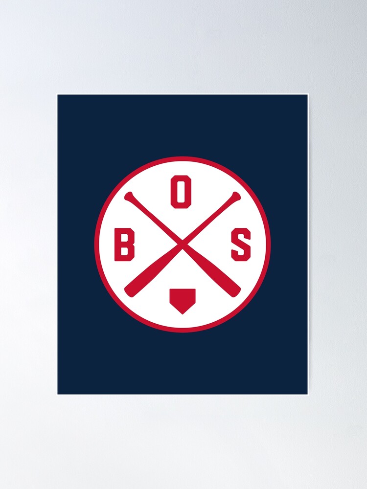 Boston T-Shirt - BOS Crossed Baseball Bats