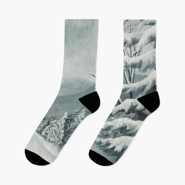 Item preview, Camino forestal en un día nevado designed and sold by dragonbee.
