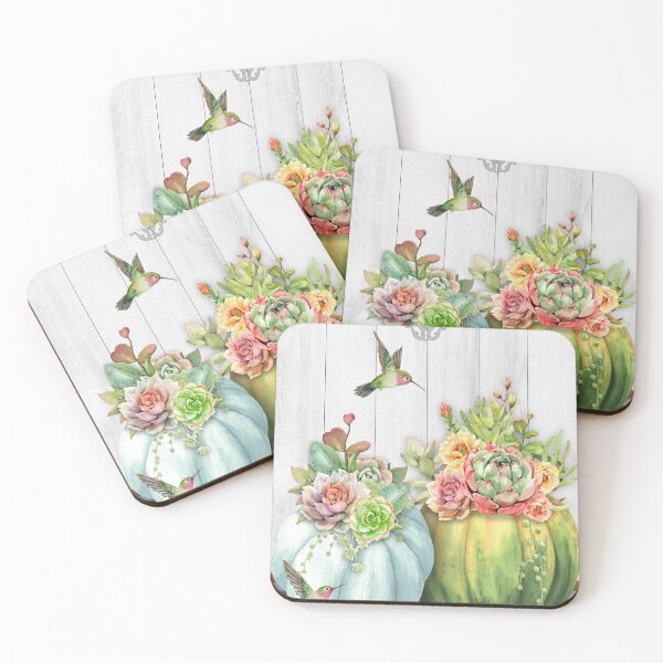 Item preview, Pumpkins With Succulents A2 designed and sold by Jean Plout.