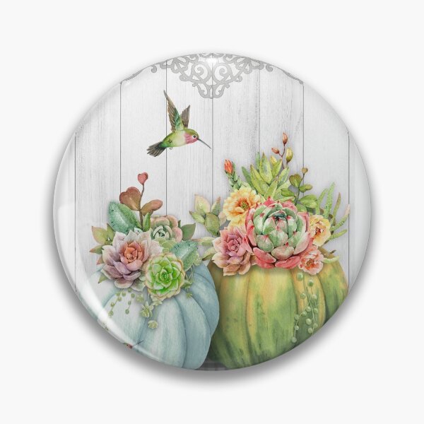 Item preview, Pumpkins With Succulents A2 designed and sold by Jean Plout.
