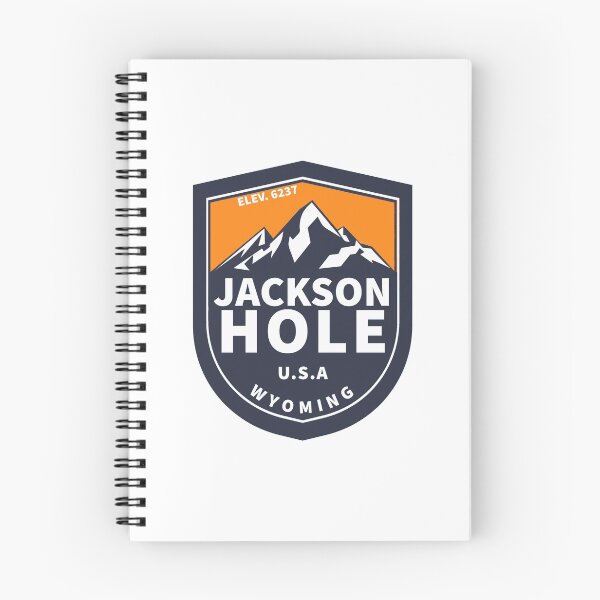 Item preview, Jackson Hole Wyoming USA Vintage Retro Travel Hiking, Snowboarding Adventure Skiing Mountain designed and sold by tmartinezta.