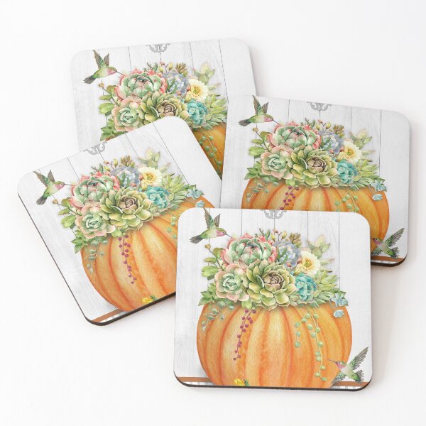 Item preview, Pumpkins With Succulents C designed and sold by Jean Plout.