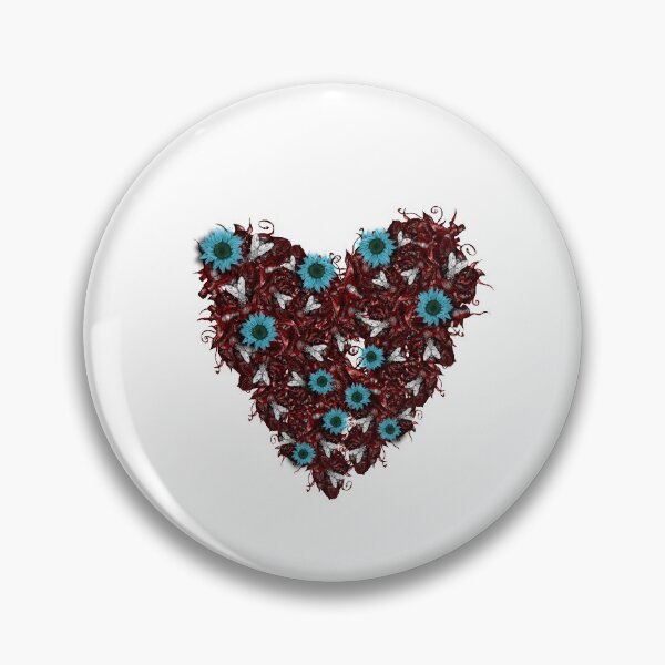 Item preview, Flesh Heart, Flyes and Flowers designed and sold by fakeface.
