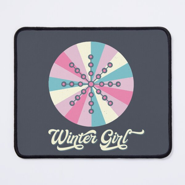 Item preview, Winter Girl Snowflake designed and sold by SharksOnShore.