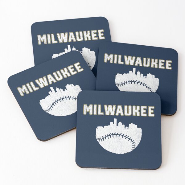 Item preview, Vintage Milwaukee Cityscape Baseball designed and sold by toutwearapparel.