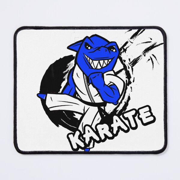 Item preview, Shark karate logo Japanese karate motif designed and sold by Merchandiser099.