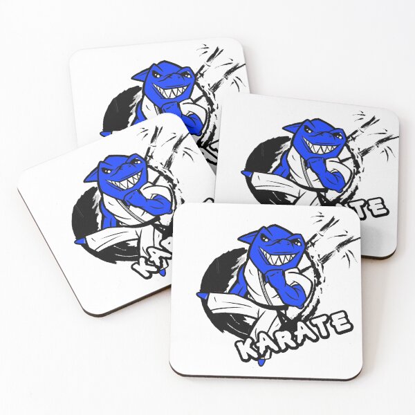 Item preview, Shark karate logo Japanese karate motif designed and sold by Merchandiser099.
