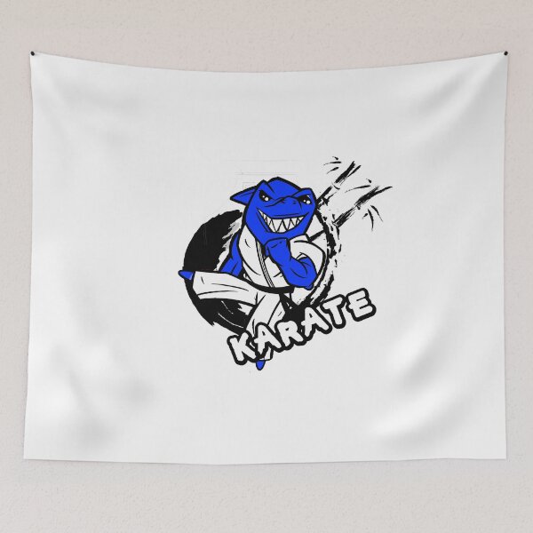 Item preview, Shark karate logo Japanese karate motif designed and sold by Merchandiser099.