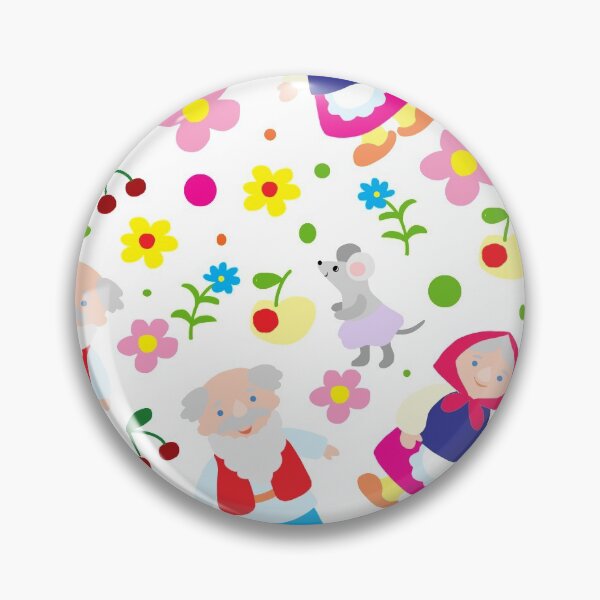 Item preview, pattern of fairy tale characters in the style of a Russian fairy tale designed and sold by sonaadalian.